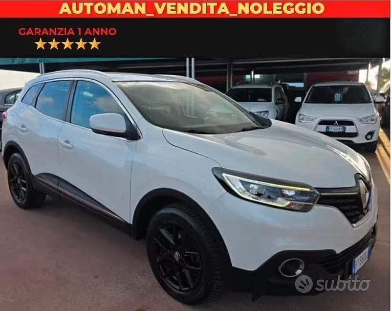 Usata Renault Kadjar 116 CV (85 kW) 2019 Bianco SUV