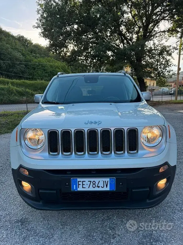 Usata Jeep Renegade 120 CV (88 kW) 2016 Bianco SUV
