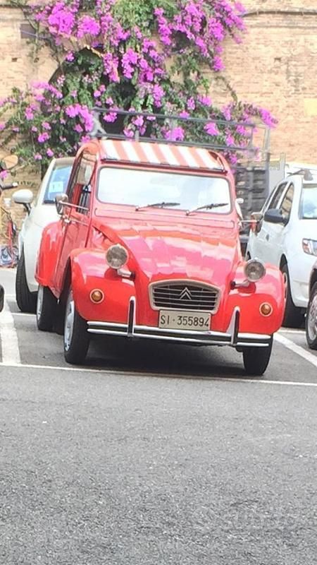 Usata Citroën 2CV 29 CV (21 kW) 1982 Rosso Berlina