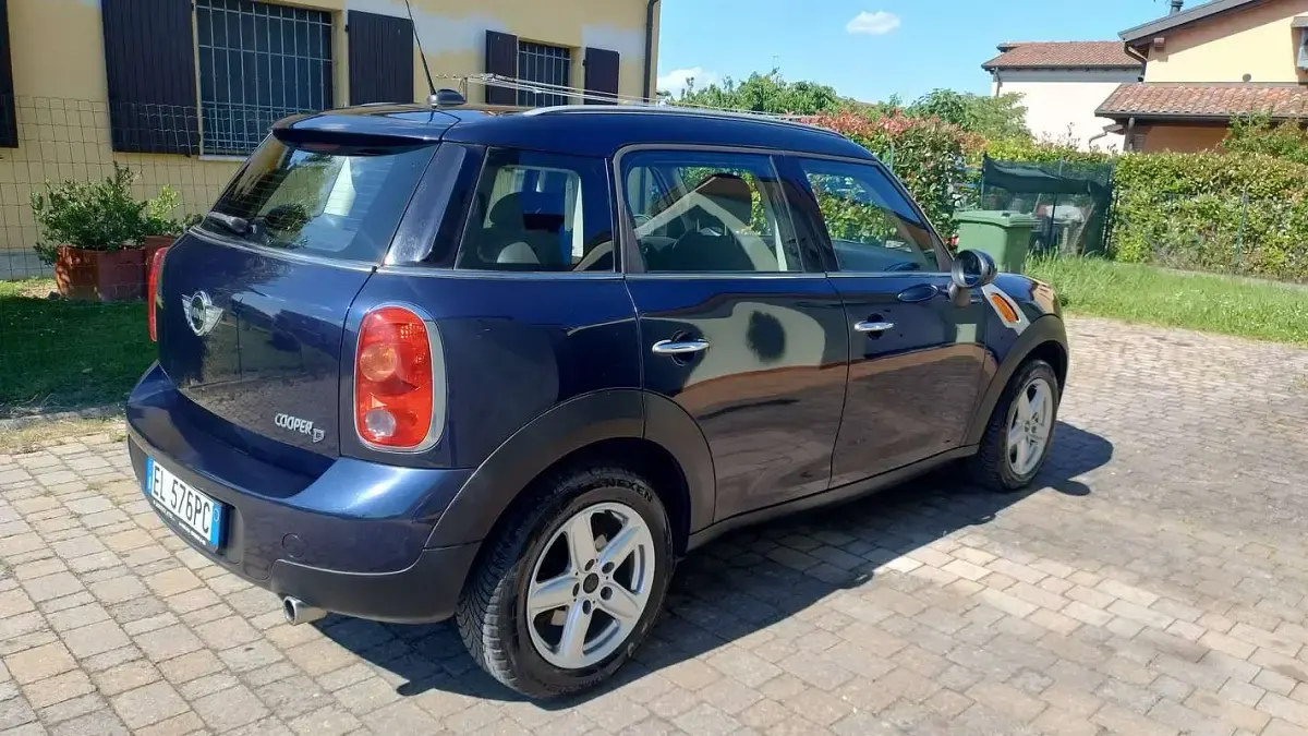Usata Mini Cooper D Countryman 111 CV (81 kW) 2012 Blu/azzurro SUV