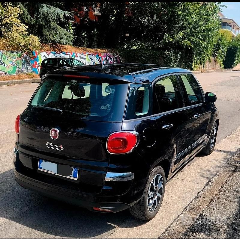 Usata Fiat 500L 120 CV (88 kW) 2018 Nero Monovolume