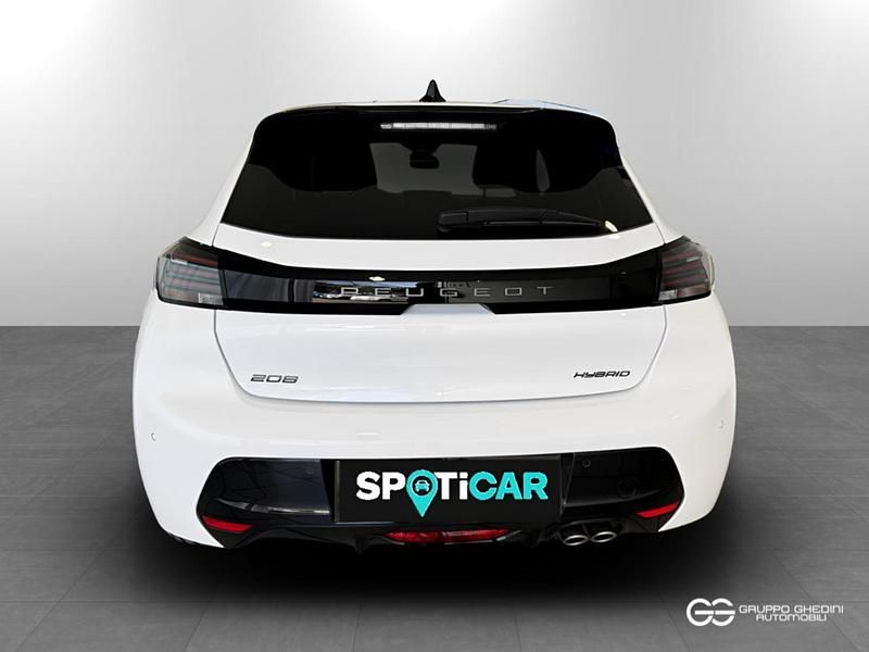 Nuova Peugeot 208 Allure 136 CV (100 kW) 2025 Bianco banchisa bianco banchisa Utilitaria
