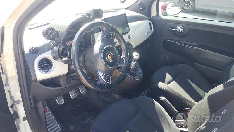 Usata Abarth 500 2009 Bianco Utilitaria