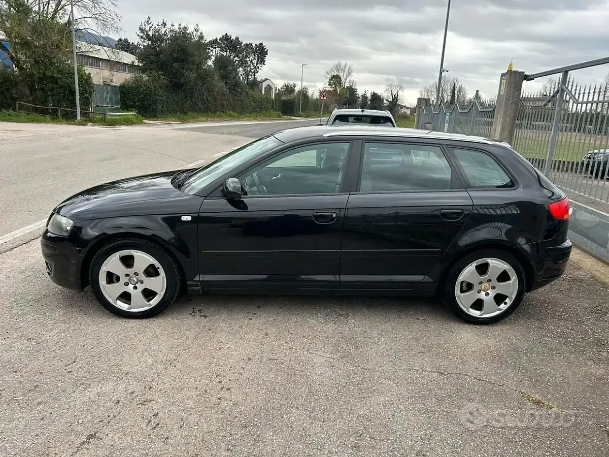 Usata Audi A3 Ambition 140 CV (102 kW) 2006 Nero Utilitaria