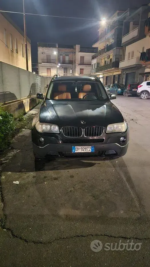 Usata BMW X3 177 CV (130 kW) 2007 Nero SUV