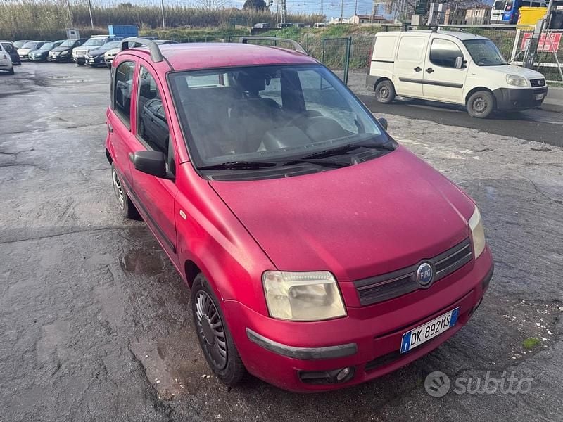 Usata Fiat Panda Dynamic 59 CV (43 kW) 2008 Rosso Utilitaria