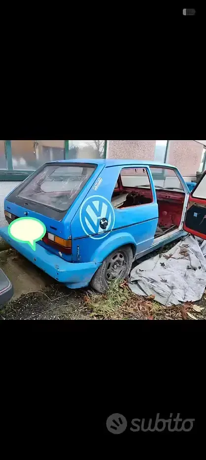 Usata VW Golf 1970 Blu Berlina