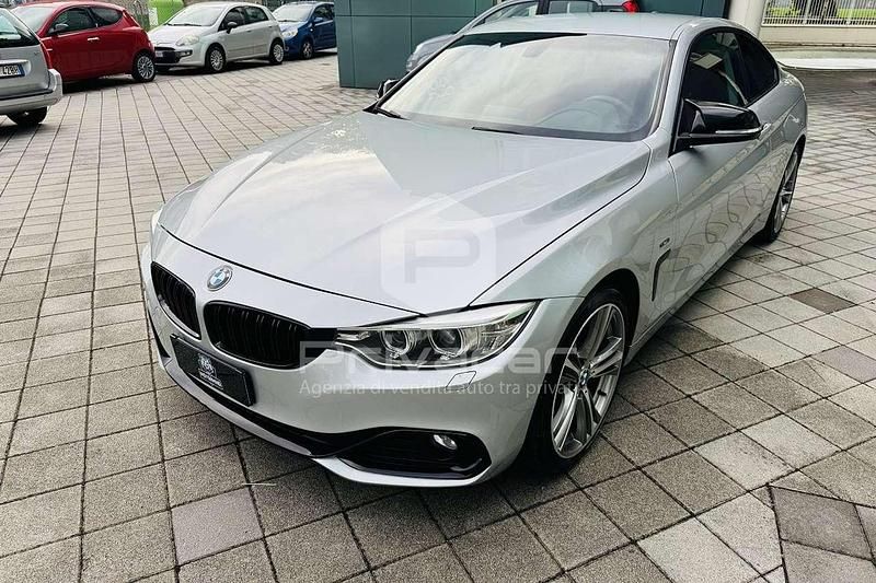 Usata BMW 420 Sport Line 184 CV (135 kW) 2015 Grigio Coupé