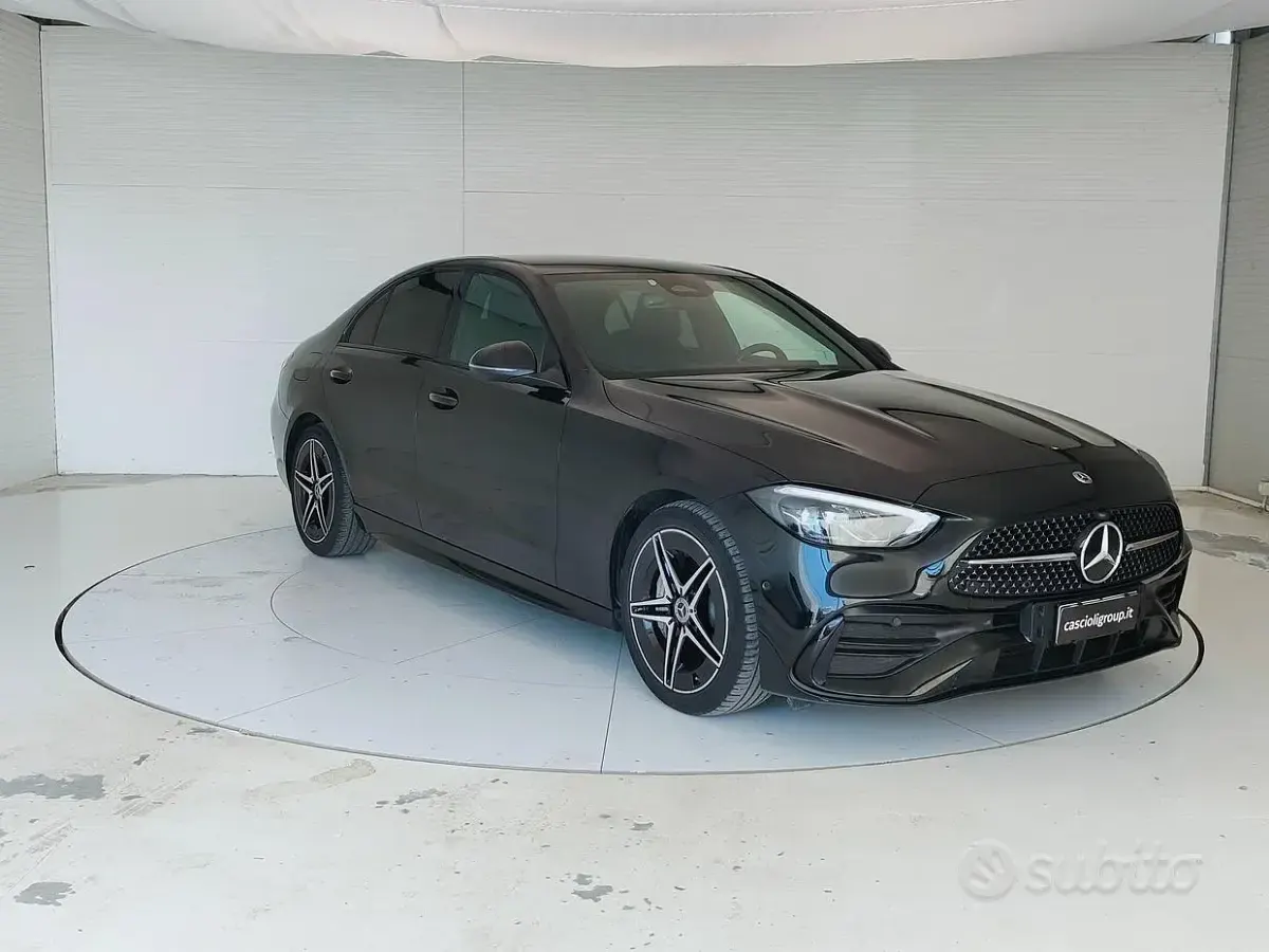 Usata Mercedes C220 Premium 197 CV (144 kW) 2024 Nero Berlina