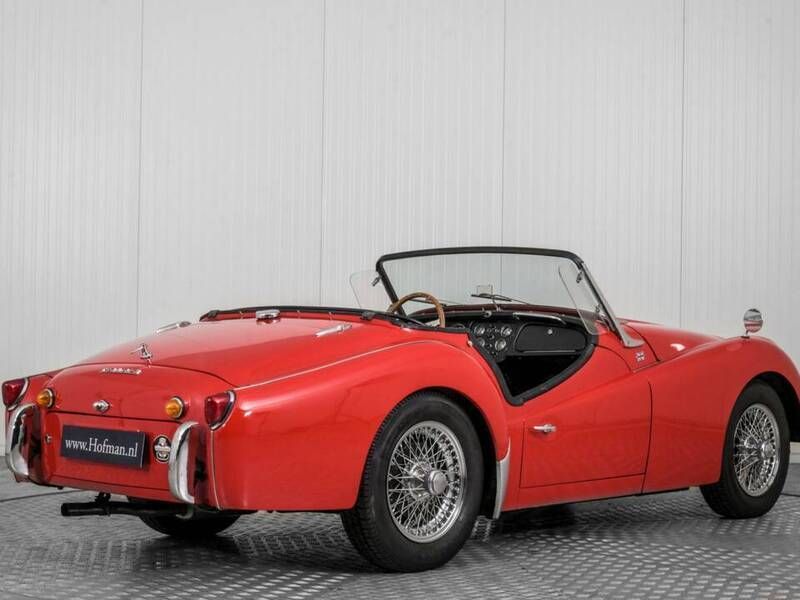 Usata Triumph TR3 100 CV (73 kW) 1959 Rosso Cabrio
