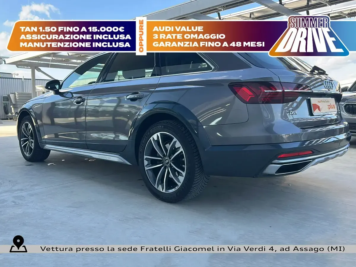 Usata Audi A4 Allroad Business 204 CV (150 kW) 2021 Z8 grigio terra metallizzato Station wagon