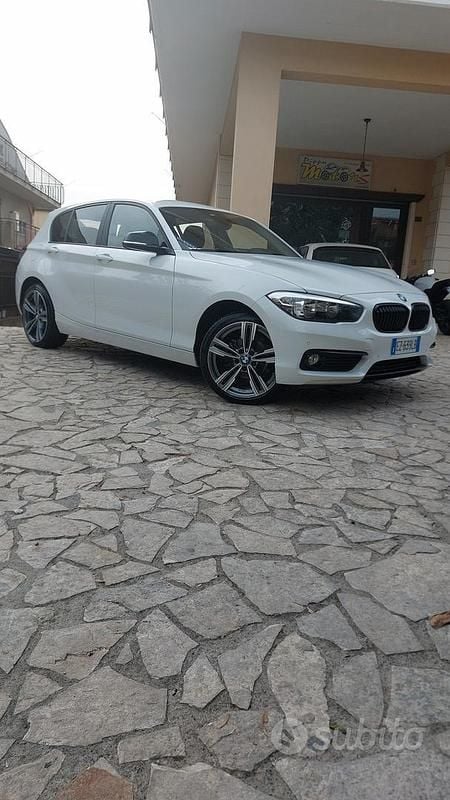 Usata BMW 116 116 CV (85 kW) 2015 Bianco Utilitaria
