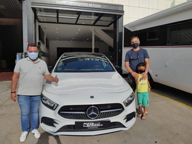 Antracite Usata 2019 Mercedes A220 AMG | 33.990 € (Cara) - Immagine 1/4