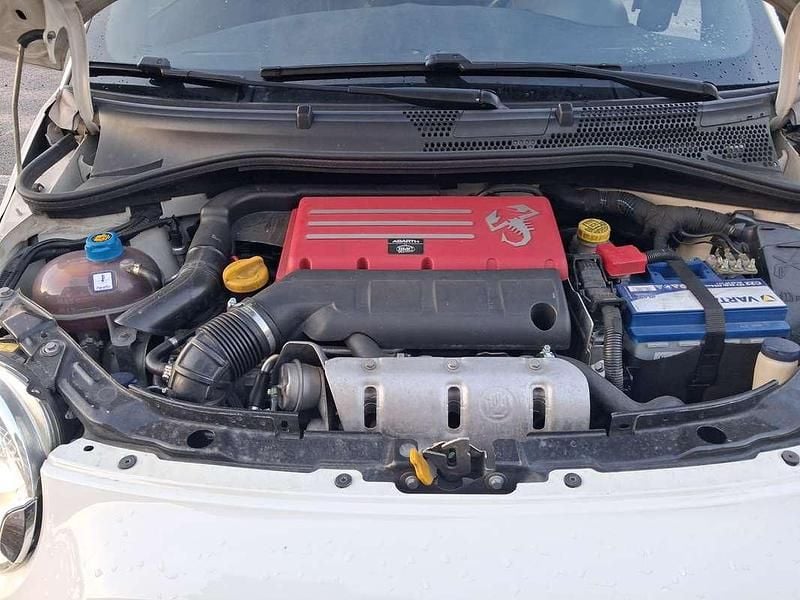 Usata Abarth 595 Turismo 160 CV (117 kW) 2014 Bianco Utilitaria