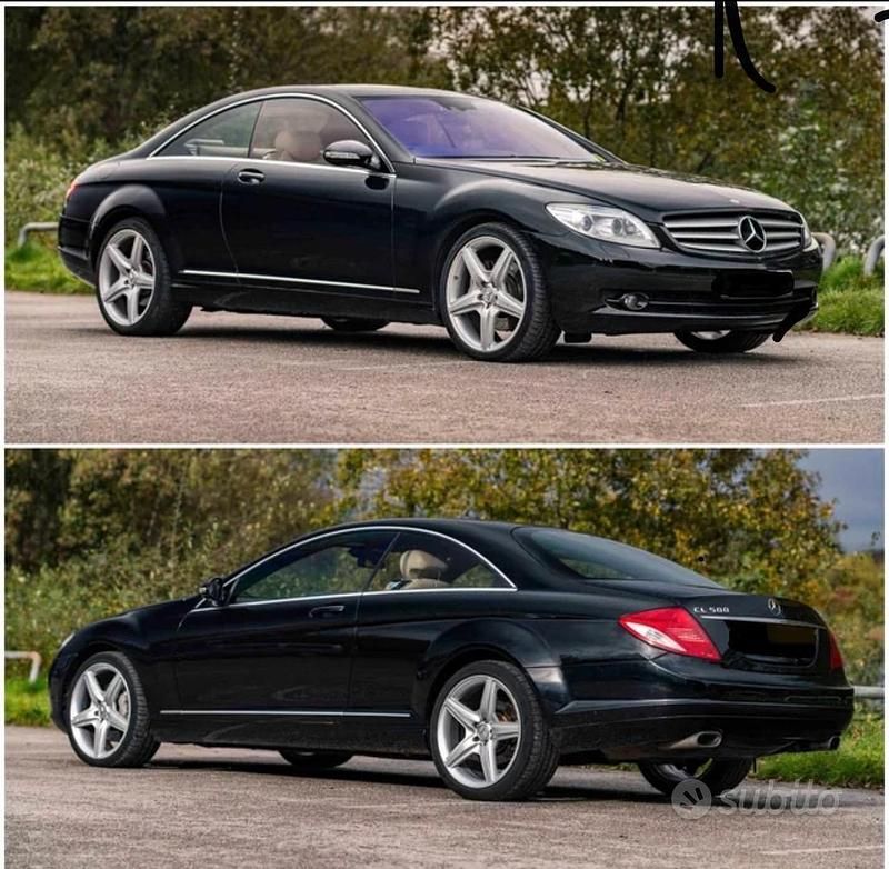 Usata Mercedes CL500 2006 Nero Coupé