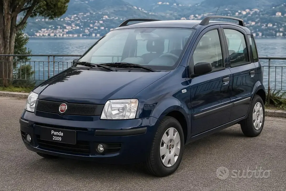Usata Fiat Panda Dynamic 54 CV (39 kW) 2009 Bluazzurro Utilitaria