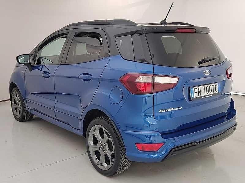 Usata Ford Ecosport ST-Line 100 CV (73 kW) 2018 Blu SUV