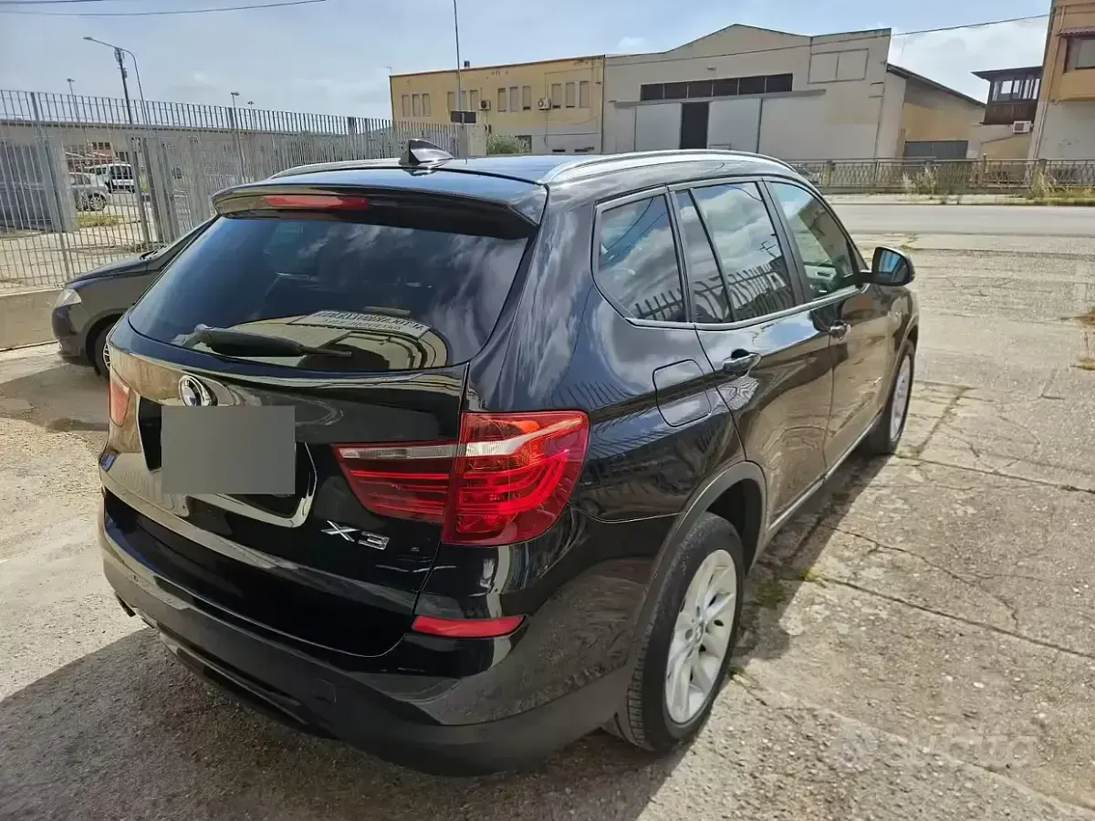 Usata BMW X3 Advantage 150 CV (110 kW) 2017 Nero SUV