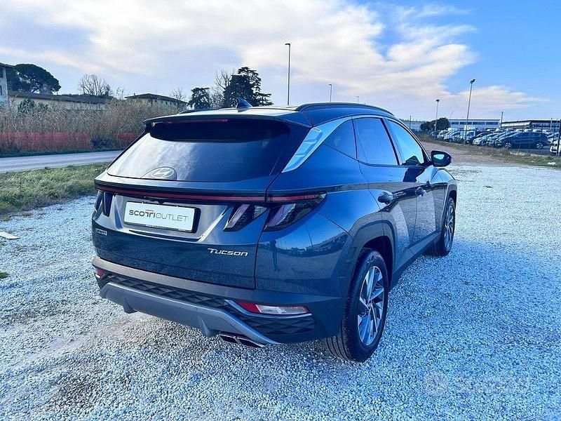 Usata Hyundai Tucson 116 CV (85 kW) 2021 Blu SUV