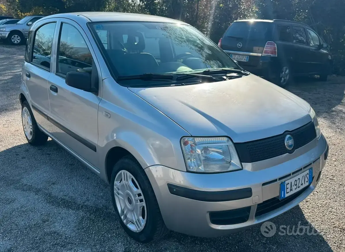 Usata Fiat Panda 54 CV (39 kW) 2010 Grigio Utilitaria