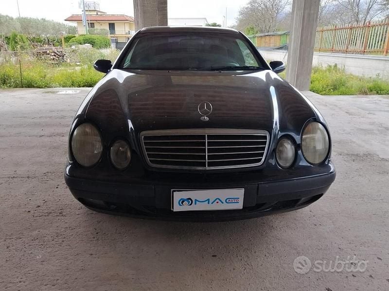 Usata Mercedes CLK200 Elegance 136 CV (100 kW) 1999 Blu Coupé