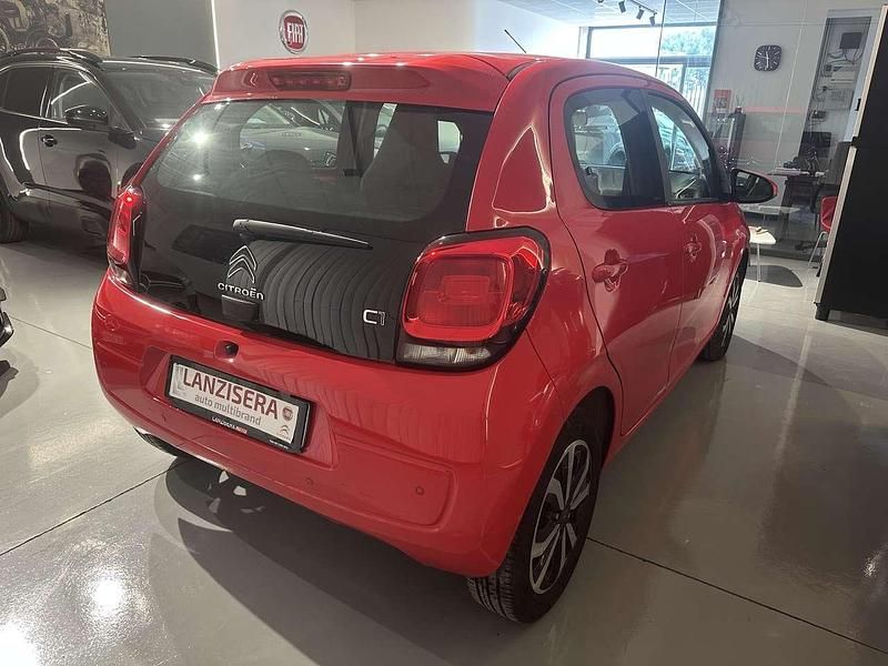 Usata Citroën C1 Shine 72 CV (52 kW) 2020 Rosso Utilitaria