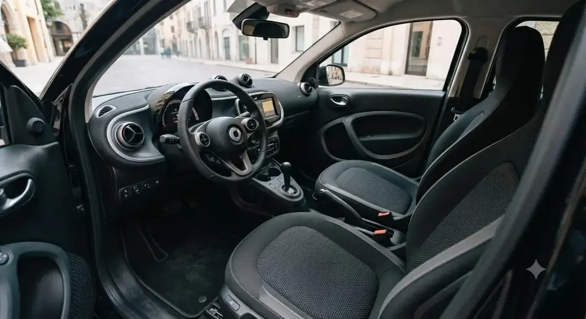 Usata Smart ForFour Electric Drive Passion 41 kW (56 CV) 2019 Nero Berlina