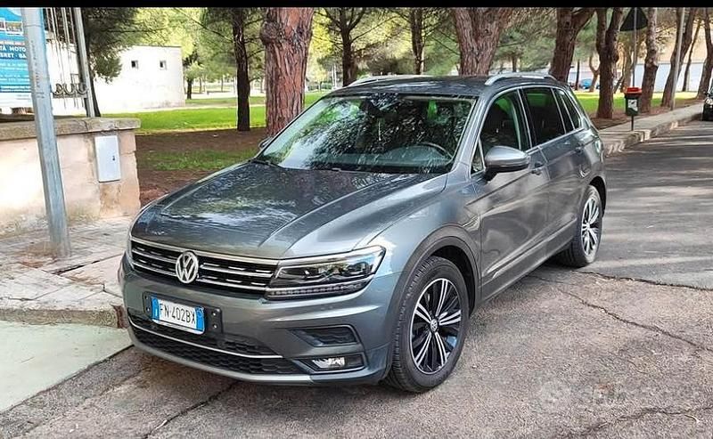 Usata VW Tiguan Advance 150 CV (110 kW) 2018 Grigio SUV
