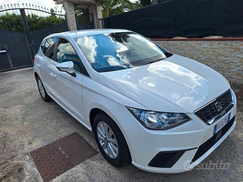 Usata Seat Ibiza 75 CV (55 kW) 2017 Bianco Berlina