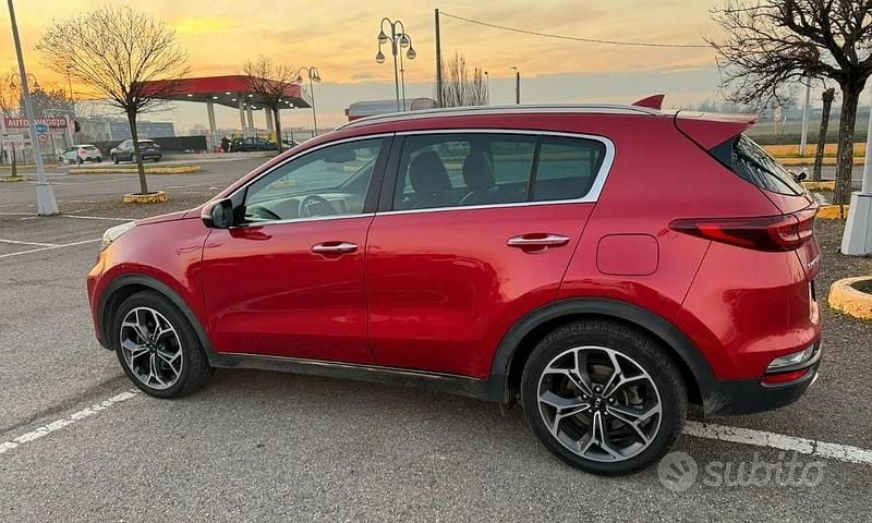 Usata Kia Sportage GT-Line 136 CV (100 kW) 2020 Rosso SUV