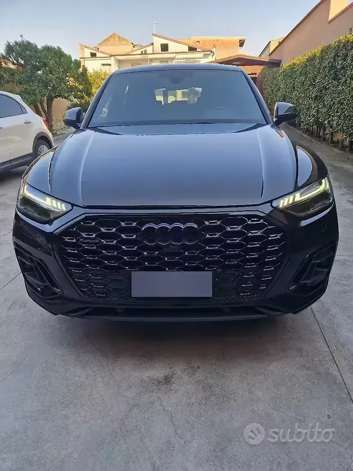 Usata Audi Q5 Sportback S-Line 204 CV (150 kW) 2021 Nero SUV
