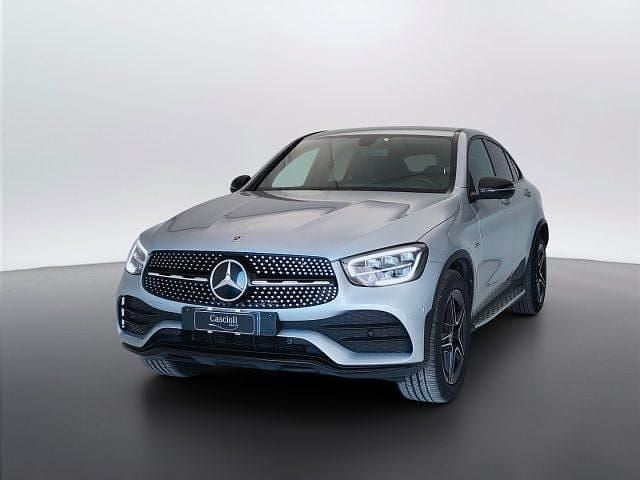 Usata Mercedes GLC300 Premium 194 CV (142 kW) 2021 Argento Coupé