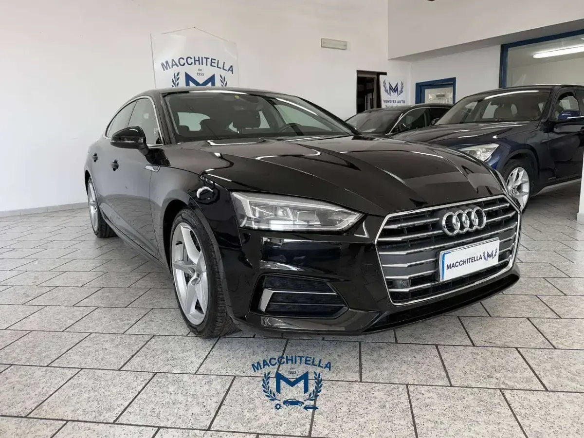 Usata Audi A5 Sportback Sport 190 CV (139 kW) 2017 Nero Utilitaria