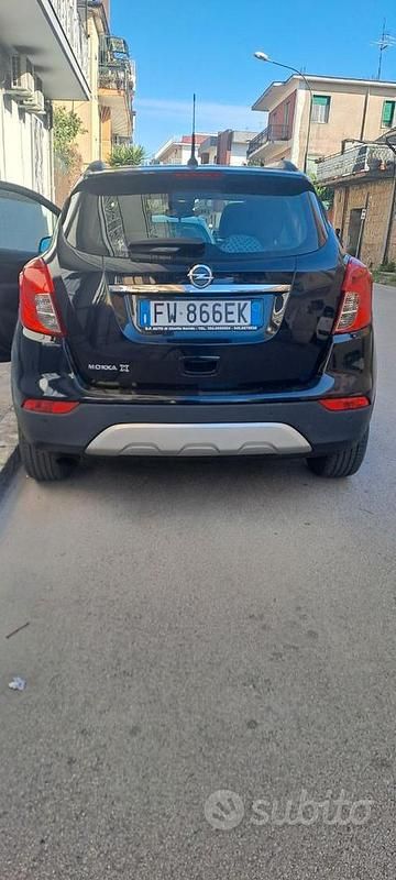Usata Opel Mokka X 136 CV (100 kW) 2019 Blu SUV