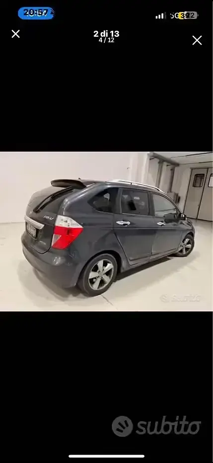 Usata Honda FR-V 140 CV (102 kW) 2006 Bluazzurro Monovolume
