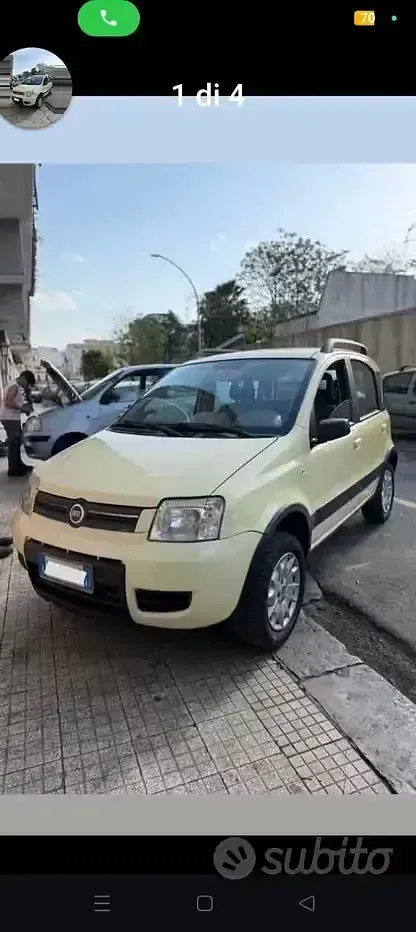 Usata Fiat Panda 4x4 60 CV (44 kW) 2006 Utilitaria