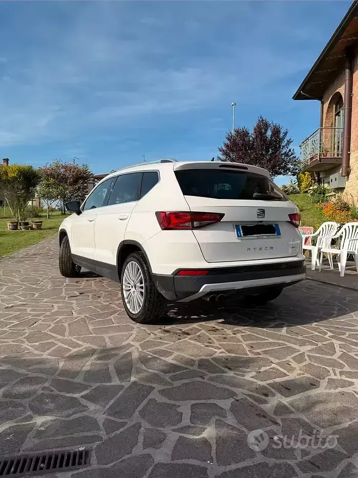 Usata Seat Ateca 4Drive 190 CV (139 kW) 2018 Bianco SUV