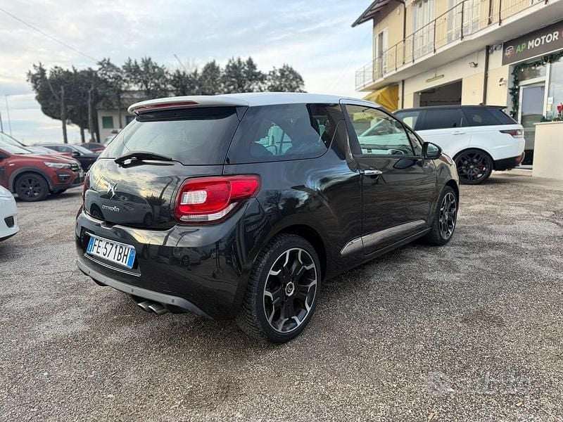Usata Citroën DS3 155 CV (114 kW) 2010 Nero Utilitaria