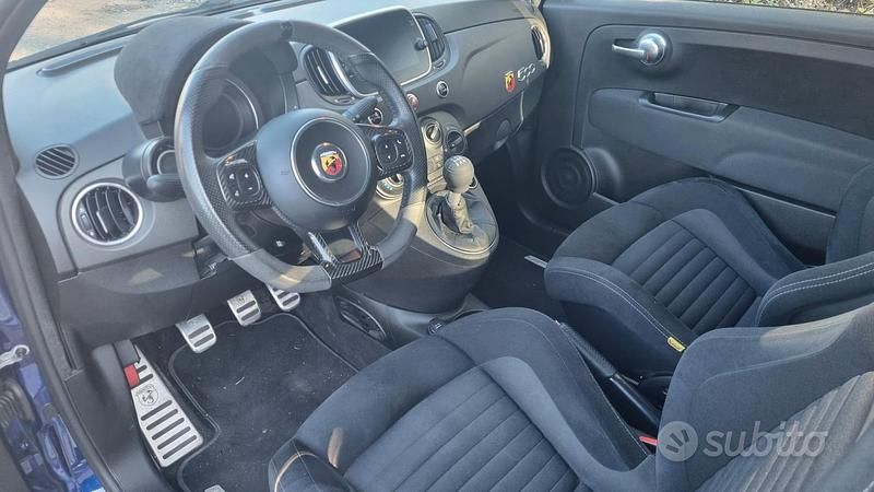 Usata Abarth 595 Competizione 180 CV (132 kW) 2018 Blu/azzurro Utilitaria