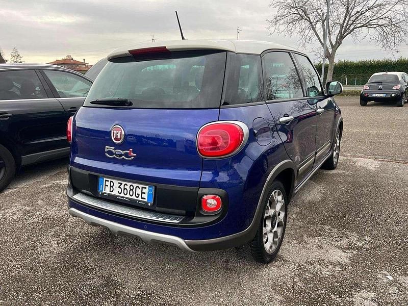 Usata Fiat 500L Trekking 95 CV (69 kW) 2015 Blu Monovolume