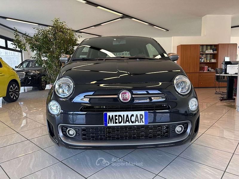 Usata Fiat 500 Sport 69 CV (50 kW) 2018 Nero Utilitaria