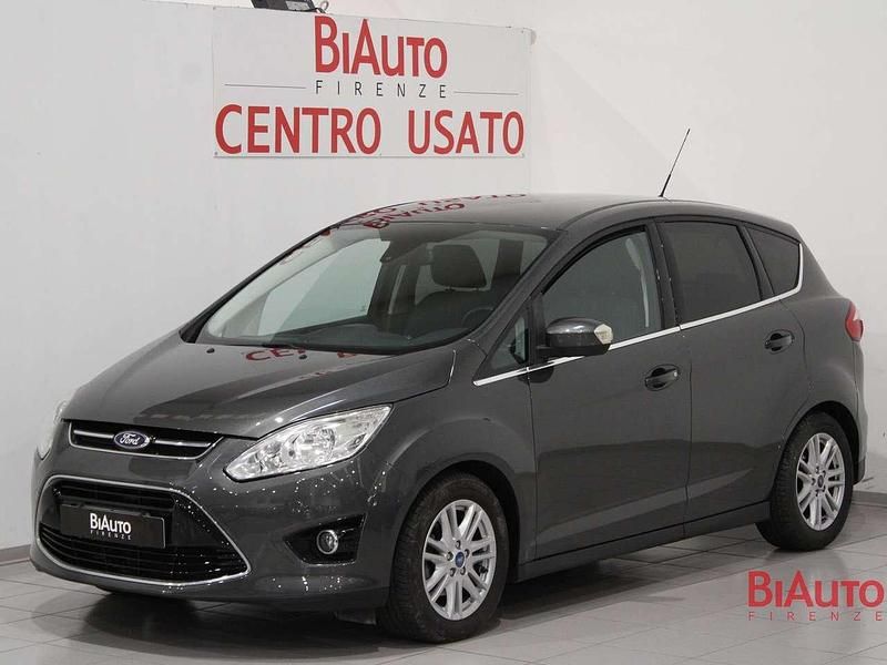 Grigio Usata 2015 Ford C-MAX Titanium Monovolume | 9500 € (Buon prezzo) - Immagine 1/4
