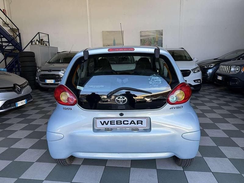Usata Toyota Aygo Sol 68 CV (50 kW) 2008 Blu/azzurro Utilitaria