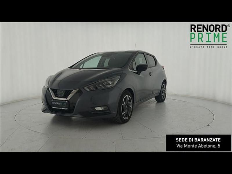 Grigio scuro Usata 2023 Nissan Micra Tre volumi | 15.490 € (Cara) - Immagine 1/3