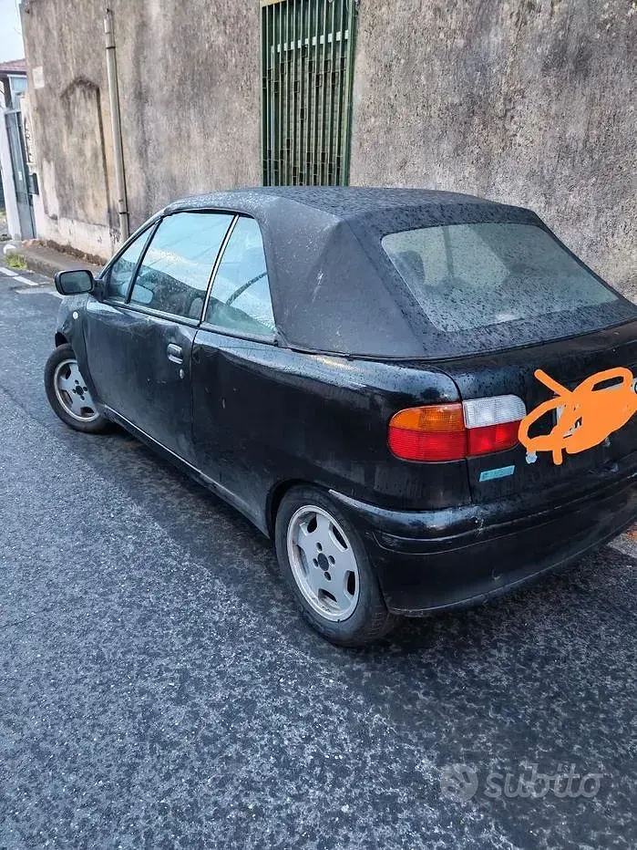 Usata Fiat Punto Cabriolet 1998 Nero Cabrio
