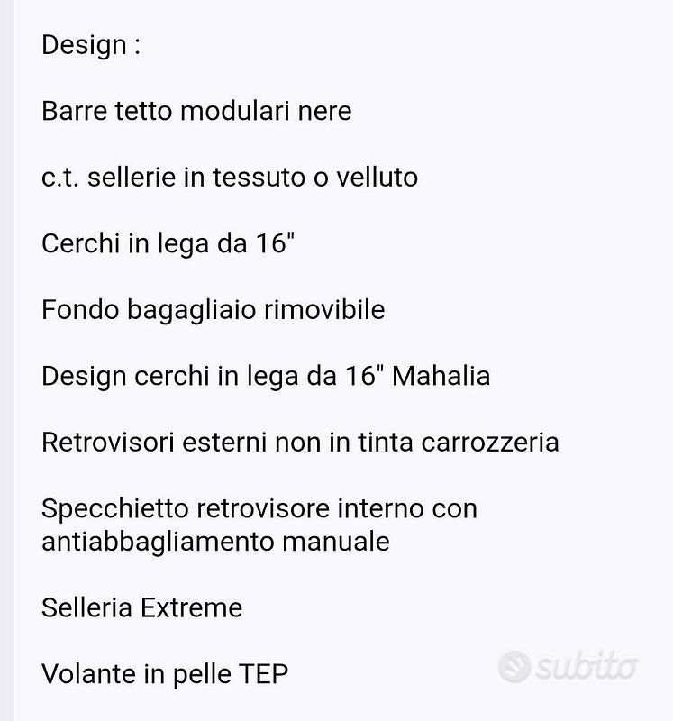 Usata Dacia Sandero Extreme 91 CV (66 kW) 2023 Bianco Berlina