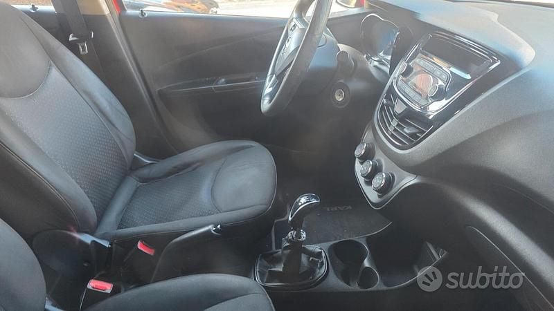 Usata Opel Karl 75 CV (55 kW) 2015 Rosso Utilitaria