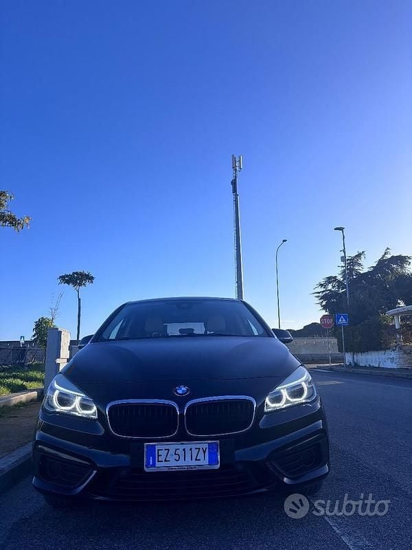 Usata BMW 218 2015 Nero Utilitaria