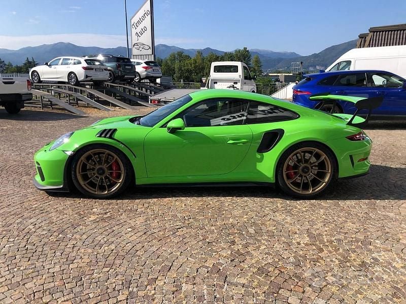 Usata Porsche 911 GT3 RS 521 CV (383 kW) 2018 Verde metallizzato Coupé