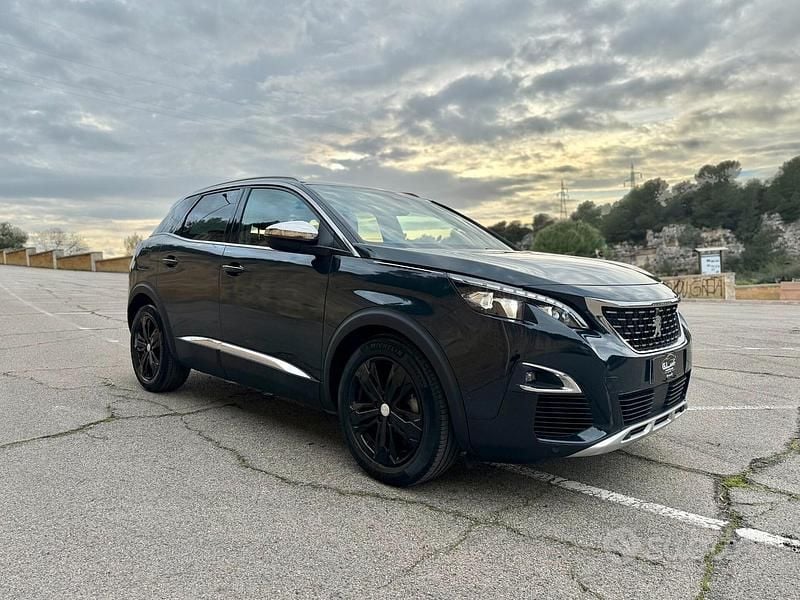 Usata Peugeot 3008 GT-line 177 CV (130 kW) 2018 Blu SUV